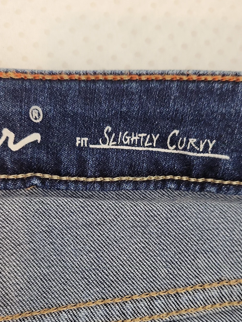 Eddie Bauer denim bermuda shorts size 12 slightly curvy